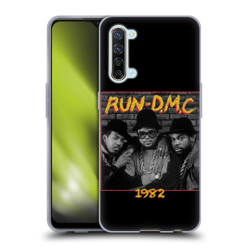 Run-D.M.C. Key Art Photo 1982 Soft Gel Case for OPPO Find X2 Lite 5G