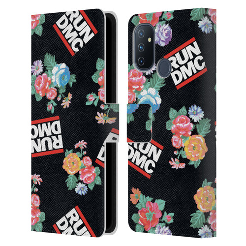Run-D.M.C. Key Art Pattern Leather Book Wallet Case Cover For OnePlus Nord N100