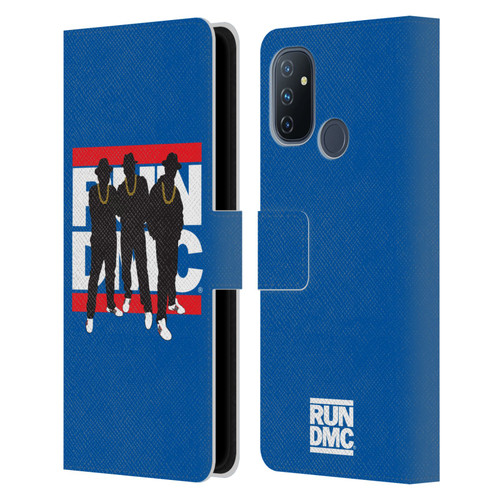 Run-D.M.C. Key Art Silhouette Leather Book Wallet Case Cover For OnePlus Nord N100