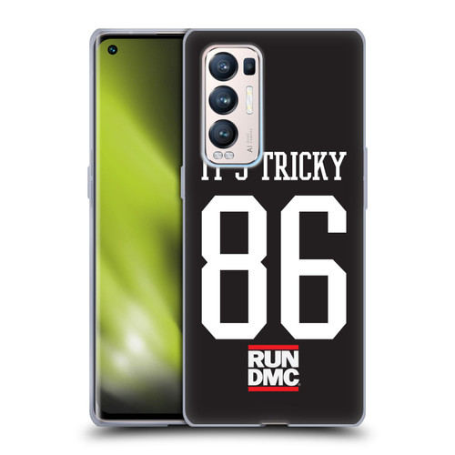 Run-D.M.C. Key Art It's Tricky Soft Gel Case for OPPO Find X3 Neo / Reno5 Pro+ 5G