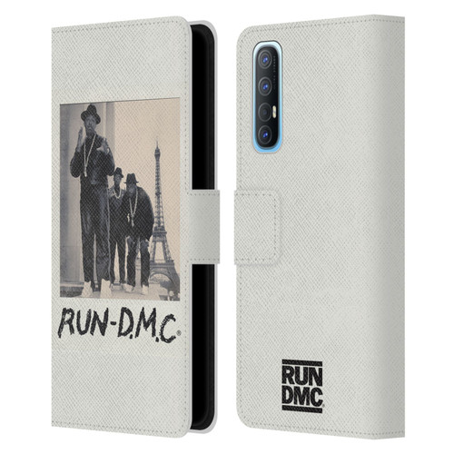 Run-D.M.C. Key Art Polaroid Leather Book Wallet Case Cover For OPPO Find X2 Neo 5G
