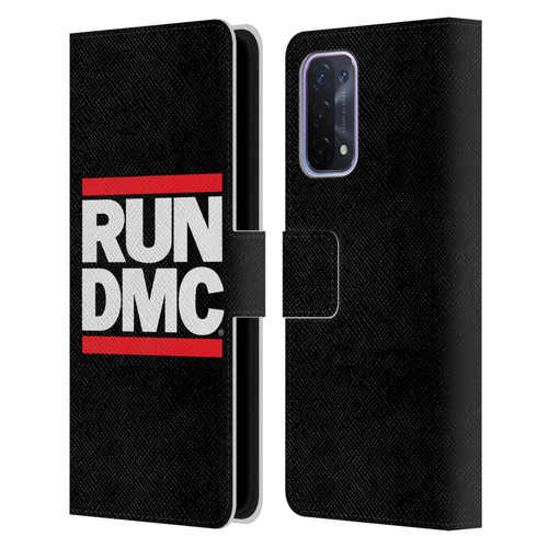 Run-D.M.C. Key Art Logo Leather Book Wallet Case Cover For OPPO A54 5G