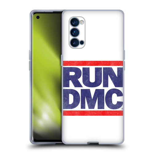 Run-D.M.C. Key Art Silhouette USA Soft Gel Case for OPPO Reno 4 Pro 5G