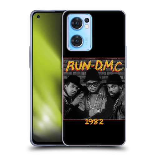Run-D.M.C. Key Art Photo 1982 Soft Gel Case for OPPO Reno7 5G / Find X5 Lite