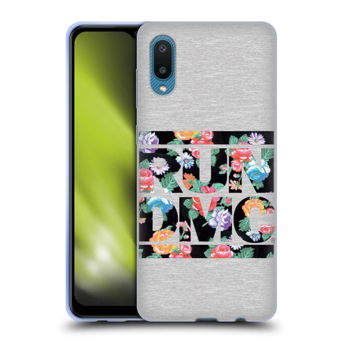 Run-D.M.C. Key Art Floral Soft Gel Case for Samsung Galaxy A02/M02 (2021)