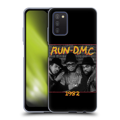 Run-D.M.C. Key Art Photo 1982 Soft Gel Case for Samsung Galaxy A03s (2021)