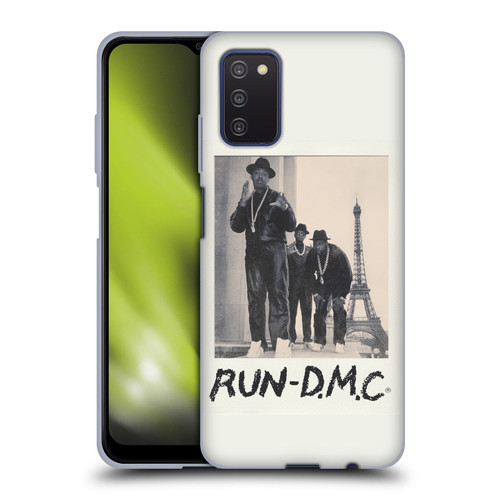Run-D.M.C. Key Art Polaroid Soft Gel Case for Samsung Galaxy A03s (2021)