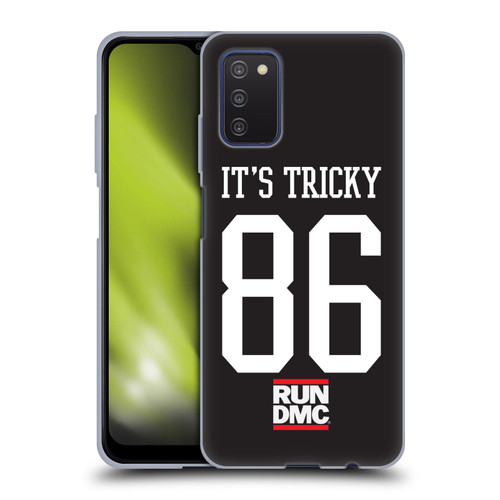 Run-D.M.C. Key Art It's Tricky Soft Gel Case for Samsung Galaxy A03s (2021)
