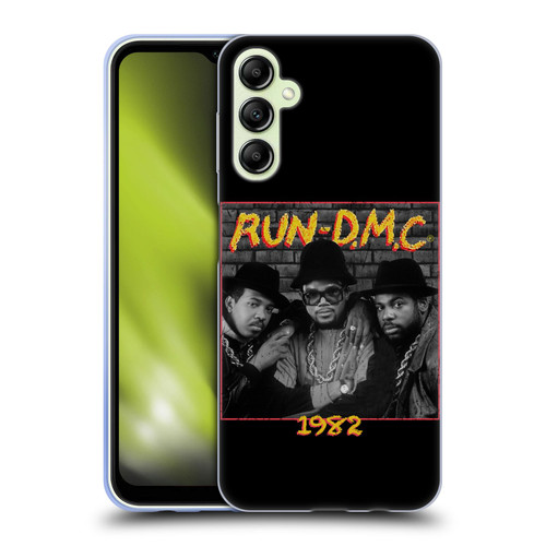 Run-D.M.C. Key Art Photo 1982 Soft Gel Case for Samsung Galaxy A14 5G