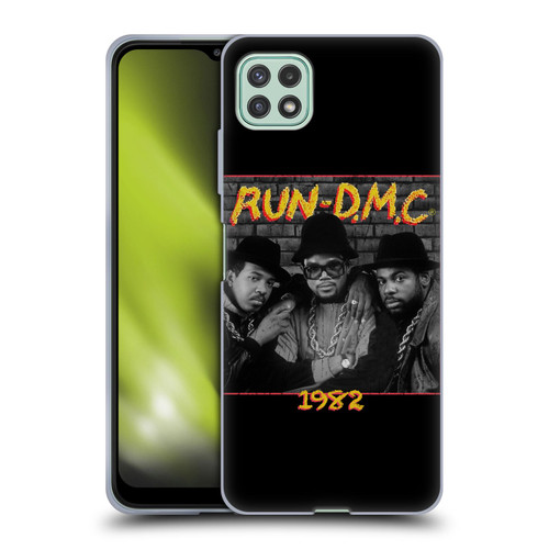Run-D.M.C. Key Art Photo 1982 Soft Gel Case for Samsung Galaxy A22 5G / F42 5G (2021)