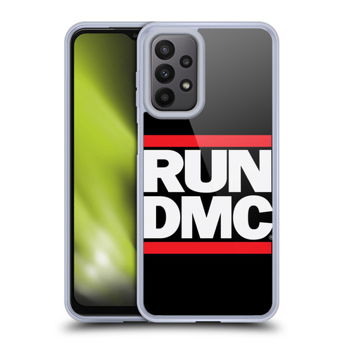Run-D.M.C. Key Art Logo Soft Gel Case for Samsung Galaxy A23 / 5G (2022)