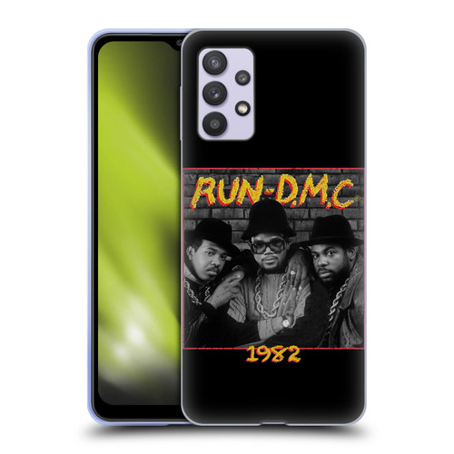 Run-D.M.C. Key Art Photo 1982 Soft Gel Case for Samsung Galaxy A32 5G / M32 5G (2021)