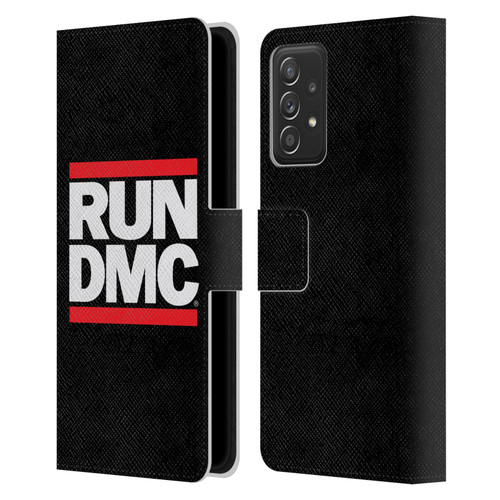 Run-D.M.C. Key Art Logo Leather Book Wallet Case Cover For Samsung Galaxy A52 / A52s / 5G (2021)