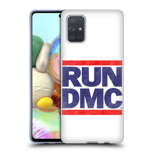Run-D.M.C. Key Art Silhouette USA Soft Gel Case for Samsung Galaxy A71 (2019)