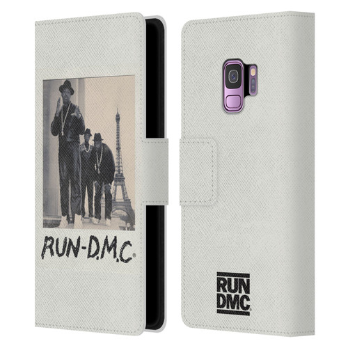 Run-D.M.C. Key Art Polaroid Leather Book Wallet Case Cover For Samsung Galaxy S9