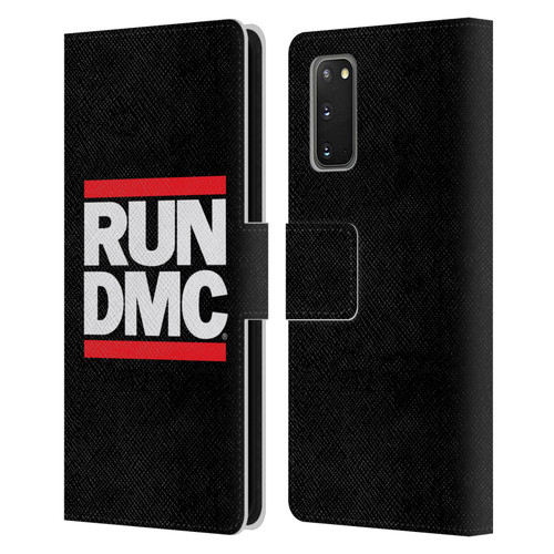 Run-D.M.C. Key Art Logo Leather Book Wallet Case Cover For Samsung Galaxy S20 / S20 5G