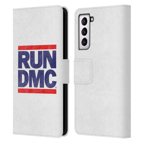 Run-D.M.C. Key Art Silhouette USA Leather Book Wallet Case Cover For Samsung Galaxy S21 5G