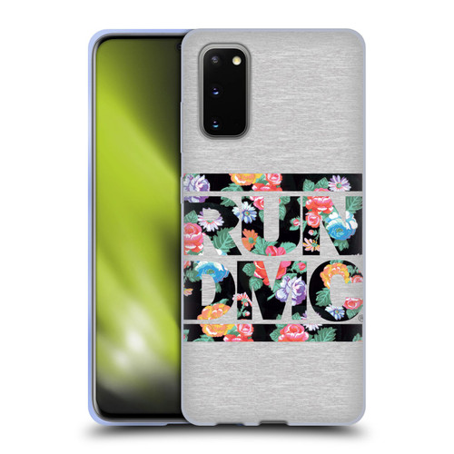 Run-D.M.C. Key Art Floral Soft Gel Case for Samsung Galaxy S20 / S20 5G