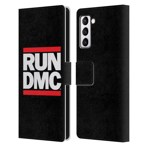 Run-D.M.C. Key Art Logo Leather Book Wallet Case Cover For Samsung Galaxy S21+ 5G