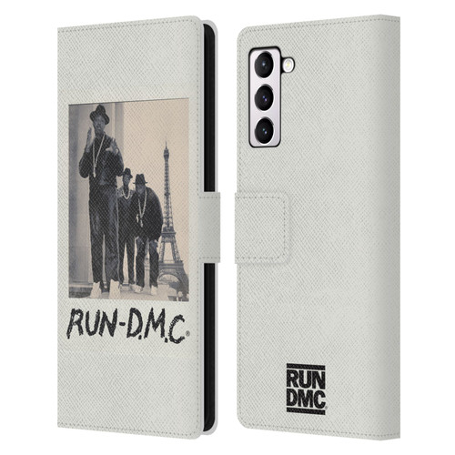 Run-D.M.C. Key Art Polaroid Leather Book Wallet Case Cover For Samsung Galaxy S21+ 5G