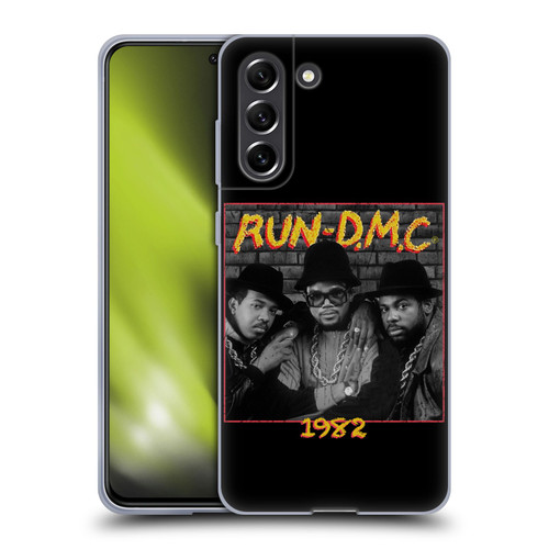 Run-D.M.C. Key Art Photo 1982 Soft Gel Case for Samsung Galaxy S21 FE 5G