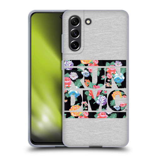 Run-D.M.C. Key Art Floral Soft Gel Case for Samsung Galaxy S21 FE 5G