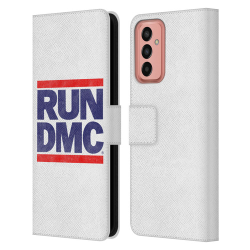 Run-D.M.C. Key Art Silhouette USA Leather Book Wallet Case Cover For Samsung Galaxy M13 (2022)