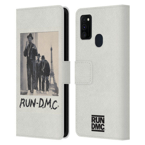 Run-D.M.C. Key Art Polaroid Leather Book Wallet Case Cover For Samsung Galaxy M30s (2019)/M21 (2020)
