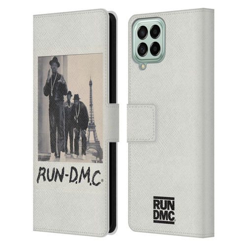 Run-D.M.C. Key Art Polaroid Leather Book Wallet Case Cover For Samsung Galaxy M53 (2022)