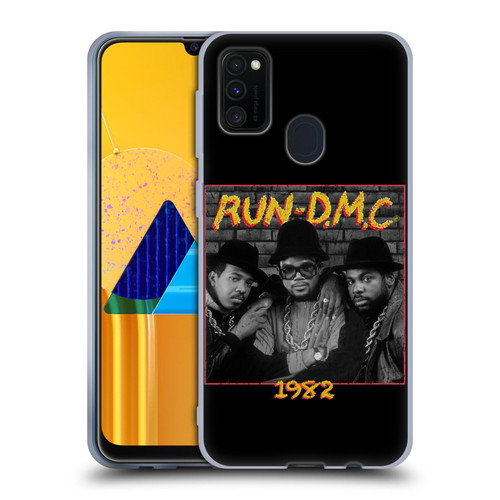 Run-D.M.C. Key Art Photo 1982 Soft Gel Case for Samsung Galaxy M30s (2019)/M21 (2020)