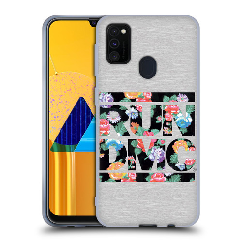 Run-D.M.C. Key Art Floral Soft Gel Case for Samsung Galaxy M30s (2019)/M21 (2020)