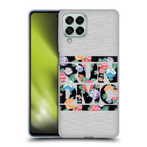 Run-D.M.C. Key Art Floral Soft Gel Case for Samsung Galaxy M53 (2022)