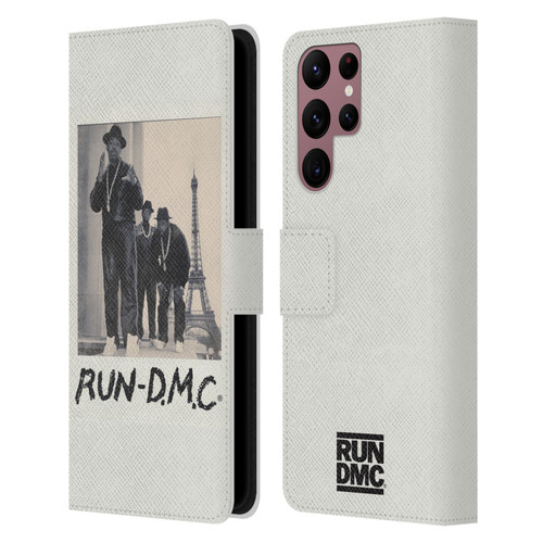 Run-D.M.C. Key Art Polaroid Leather Book Wallet Case Cover For Samsung Galaxy S22 Ultra 5G