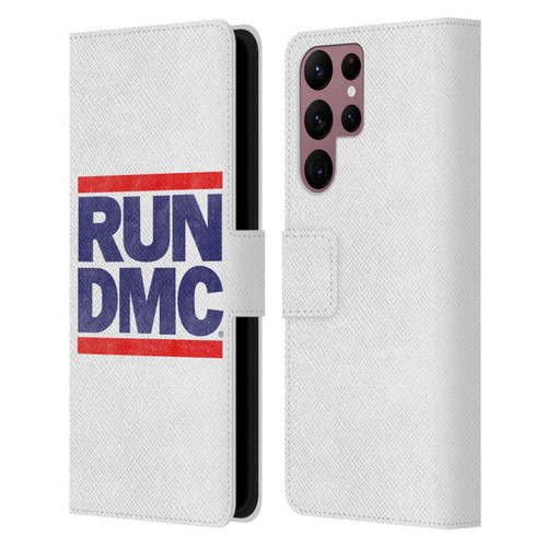 Run-D.M.C. Key Art Silhouette USA Leather Book Wallet Case Cover For Samsung Galaxy S22 Ultra 5G