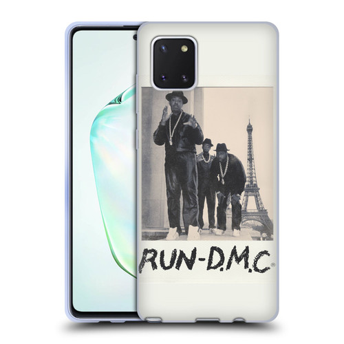 Run-D.M.C. Key Art Polaroid Soft Gel Case for Samsung Galaxy Note10 Lite