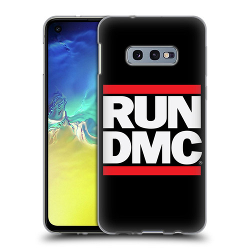 Run-D.M.C. Key Art Logo Soft Gel Case for Samsung Galaxy S10e