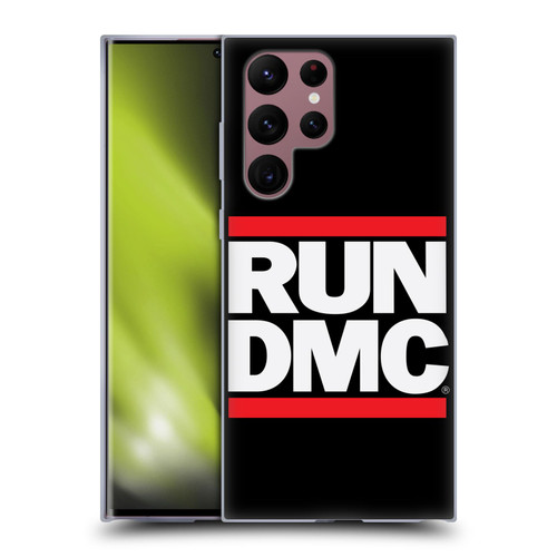Run-D.M.C. Key Art Logo Soft Gel Case for Samsung Galaxy S22 Ultra 5G