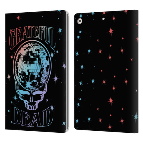 Grateful Dead Trends Skull Logo Leather Book Wallet Case Cover For Apple iPad 10.2 2019/2020/2021
