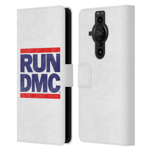 Run-D.M.C. Key Art Silhouette USA Leather Book Wallet Case Cover For Sony Xperia Pro-I