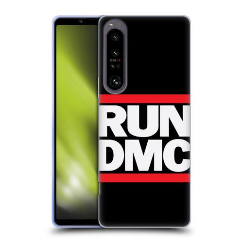 Run-D.M.C. Key Art Logo Soft Gel Case for Sony Xperia 1 IV