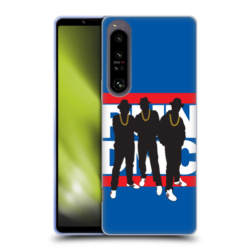 Run-D.M.C. Key Art Silhouette Soft Gel Case for Sony Xperia 1 IV