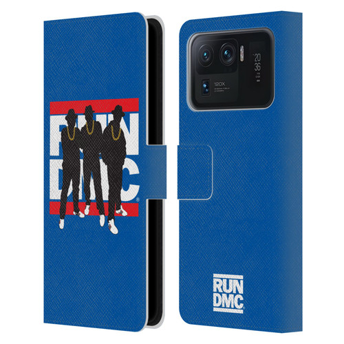 Run-D.M.C. Key Art Silhouette Leather Book Wallet Case Cover For Xiaomi Mi 11 Ultra