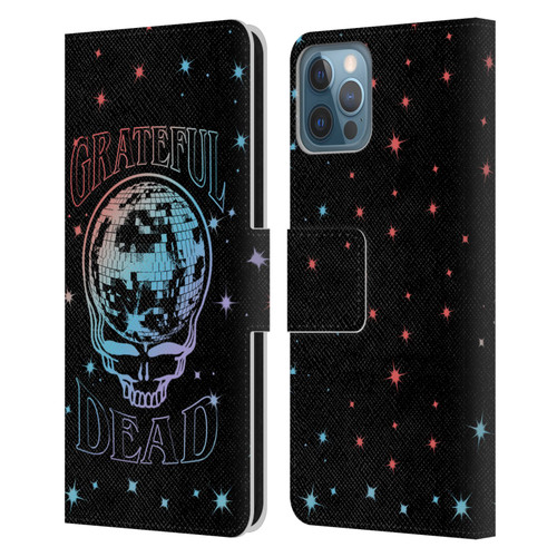 Grateful Dead Trends Skull Logo Leather Book Wallet Case Cover For Apple iPhone 12 / iPhone 12 Pro