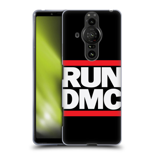 Run-D.M.C. Key Art Logo Soft Gel Case for Sony Xperia Pro-I