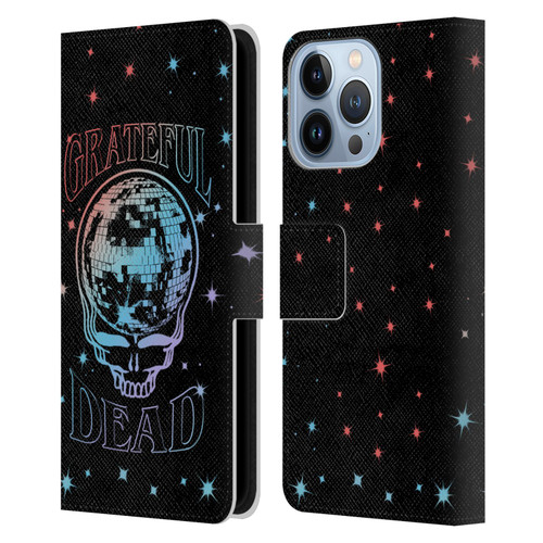 Grateful Dead Trends Skull Logo Leather Book Wallet Case Cover For Apple iPhone 13 Pro
