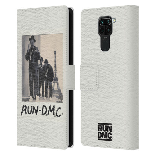 Run-D.M.C. Key Art Polaroid Leather Book Wallet Case Cover For Xiaomi Redmi Note 9 / Redmi 10X 4G