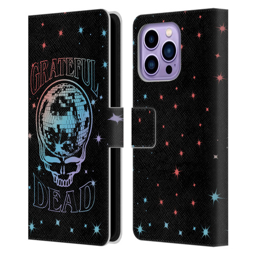 Grateful Dead Trends Skull Logo Leather Book Wallet Case Cover For Apple iPhone 14 Pro Max