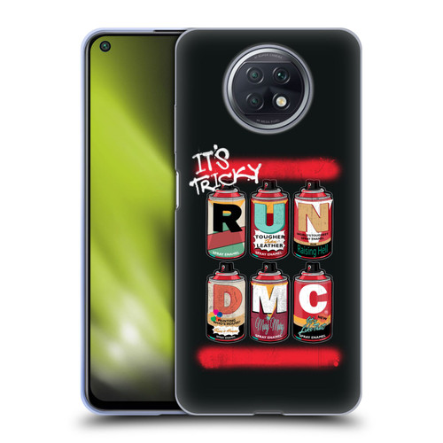 Run-D.M.C. Key Art Spray Cans Soft Gel Case for Xiaomi Redmi Note 9T 5G