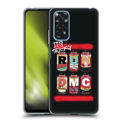 Run-D.M.C. Key Art Spray Cans Soft Gel Case for Xiaomi Redmi Note 11 / Redmi Note 11S