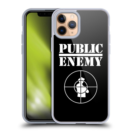 Public Enemy Graphics Logo Soft Gel Case for Apple iPhone 11 Pro